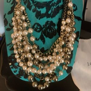 J. Crew Statement pearl necklace